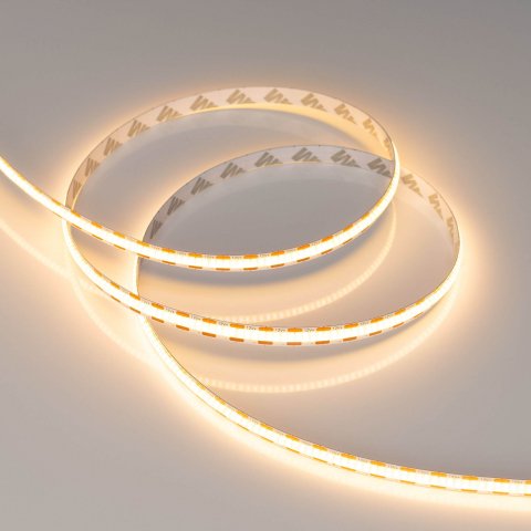 Светодиодная лента Arlight 9W/m 400LED/m CSP теплый белый 2,5M 039046
