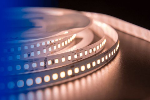 Светодиодная лента DesignLed DSG 2835 WW 168L-V24-IP33, 2700 K, 840 LED, 17W/m, 5000*10*2 mm, LUX 001821