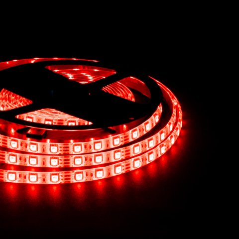 Светодиодная лента OGM 14,4W/m 60LED/m 5050SMD разноцветный (RGB) 5M LSE-276