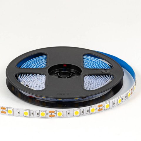Светодиодная лента OGM 14,4W/m 60LED/m 5050SMD теплый белый 5M LSE-268