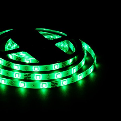 Светодиодная лента OGM 7,2W/m 30LED/m 5050SMD разноцветный (RGB) 5M LSE-284