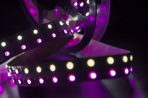 Светодиодная лента SWG 28,8W/m 120LED/m 5050SMD RGB/ холодный белый 5M 000969