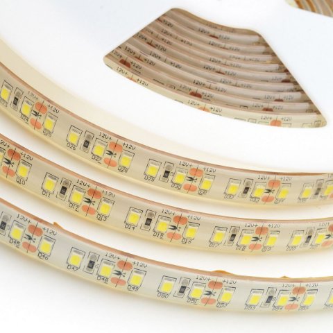 Светодиодная влагозащищенная лента Apeyron 10W/m 120LED/m 2835SMD холодный белый 5M 00-127