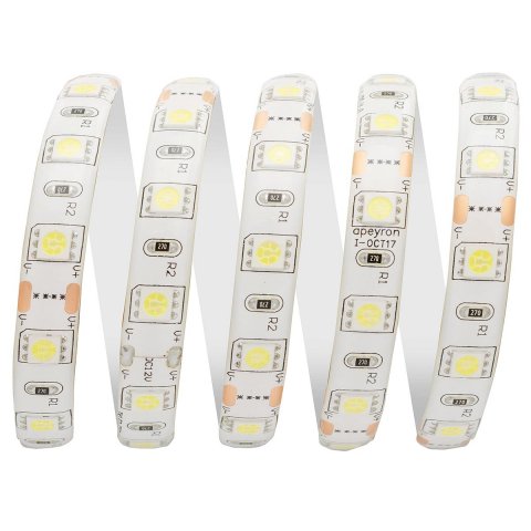 Светодиодная влагозащищенная лента Apeyron 14,4W/m 60LED/m 5050SMD холодный белый 5M 00-10