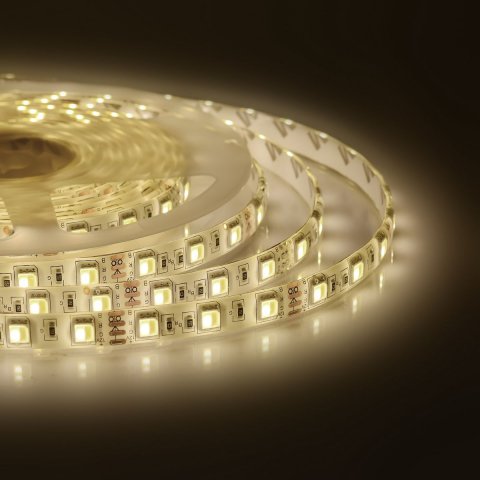 Светодиодная влагозащищенная лента Apeyron 14,4W/m 60LED/m 5050SMD холодный белый/теплый белый 5M 00-117