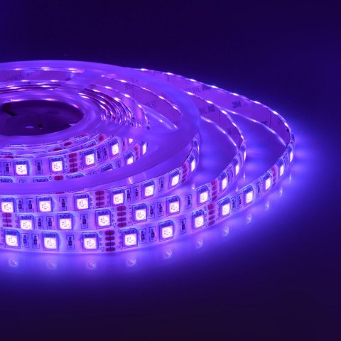 Светодиодная влагозащищенная лента Apeyron 14,4W/m 60LED/m 5050SMD разноцветная 5M 00-12
