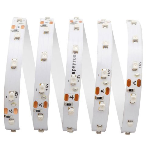 Светодиодная влагозащищенная лента Apeyron 4,8W/m 60LED/m 3528SMD желтый 5M 00-83