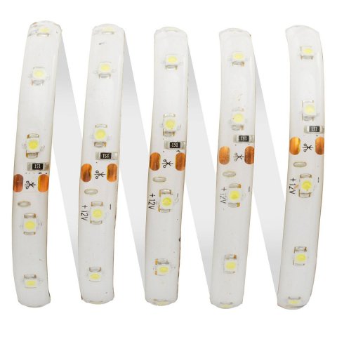 Светодиодная влагозащищенная лента OGM 4,8W/m 60LED/m 5050SMD холодный белый 5M SL-26