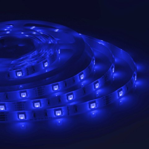 Светодиодная влагозащищенная лента Apeyron 7,2W/m 30LED/m 5050SMD разноцветная 5M 00-41