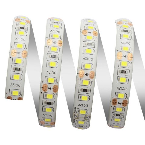 Светодиодная влагозащищенная лента OGM 9,6W/m 120LED/m 2835SMD холодный белый 5M LSE-151