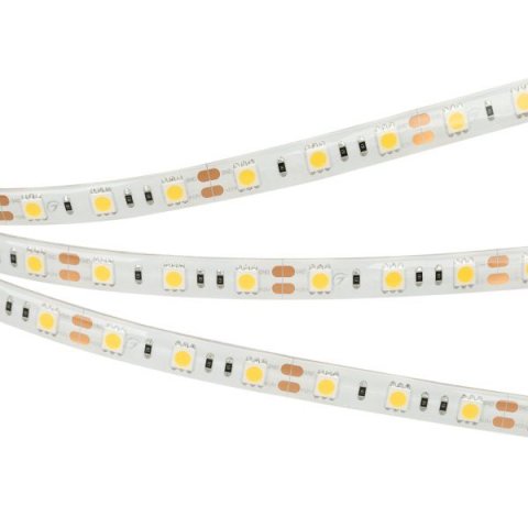 Светодиодная влагозащищенная лента Arlight 14,4W/m 60LED/m 5060SMD теплый белый 5M 014692(2)