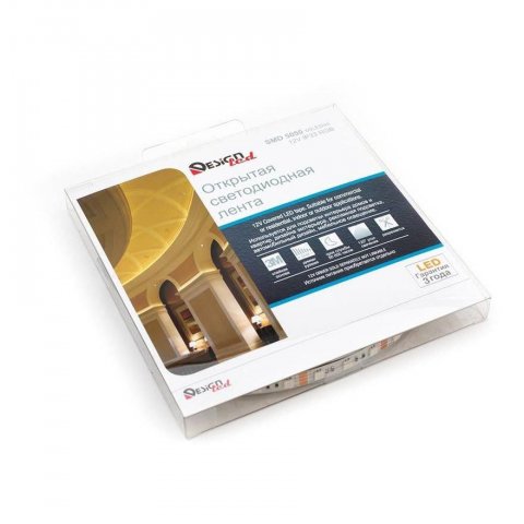 Светодиодная влагозащищенная лента DesignLed 14,4W/m 60LED/m 5050SMD разноцветный 5M 000603