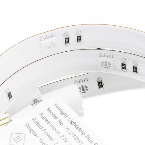 Светодиодная влагозащищенная лента Yeelight 24LED/m 2,1W/m RGB 1M YLOT01YL