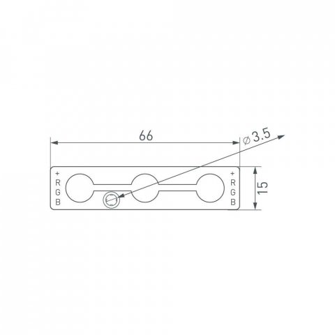 Светодиодный модуль Arlight ARL-Orion-R07-12V RGB 026540
