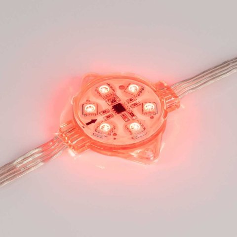 Светодиодный модуль Arlight Visor-SPI-D40-6Led-24V RGB 027220