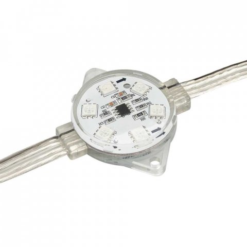 Светодиодный модуль Arlight Visor-SPI-D40-6Led-24V RGB 027220