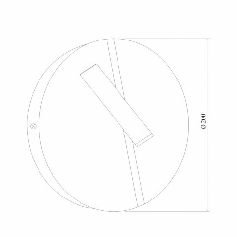 Светодиодный спот Elektrostandard Drom LED 40105/LED чёрный/чёрный жемчуг a055362