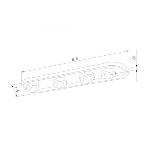 Светодиодный спот Eurosvet Slam 20123/4 LED белый