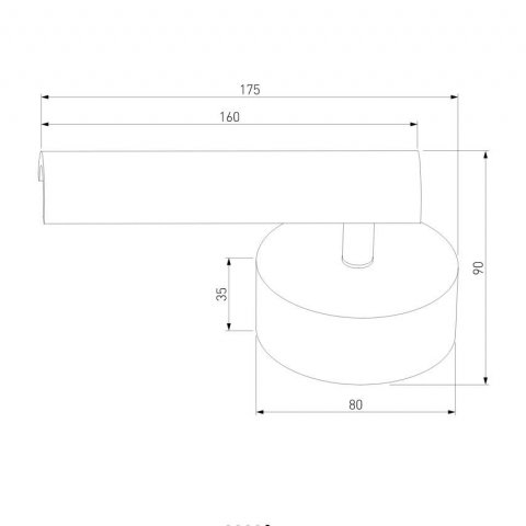 Светодиодный спот Eurosvet Tint 20126/1 LED