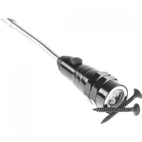 Телескопический светодиодный фонарь Tesla от батареек 170х22 15 лм TFL