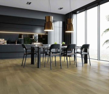 Замковый виниловый пол Home Expert Natural 0-002 Дуб Янтарный пляж