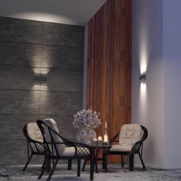 Уличный настенный светодиодный светильник Novotech Street Calle 358569