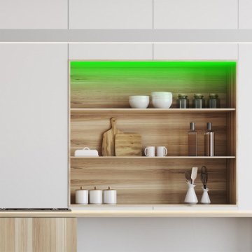 Светодиодная лента Apeyron 4,8W/m 60LED/m 2835SMD зеленый 5M 00-434