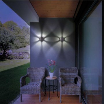 Уличный настенный светодиодный светильник Novotech Street Calle 358463