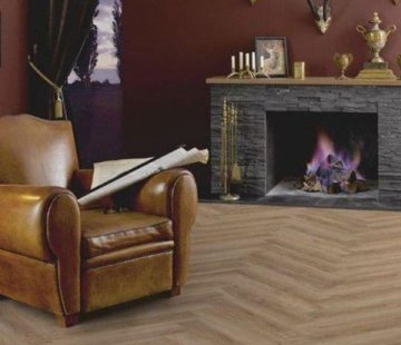 Замковый виниловый пол Ter Hurne Perform D10a 2035 Дуб Малага бежево-коричневый