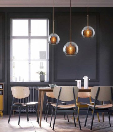 Подвесной светильник Imperium Loft Catch Smoky 186737-23