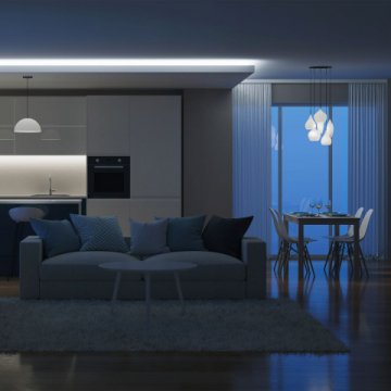 Светодиодная лента Apeyron 20W/m 120LED/m 2835SMD холодный белый 5M 00-343