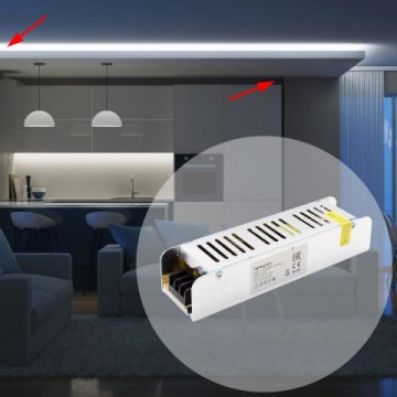 Блок питания OGM 12V 60W IP20 5A PS3-47