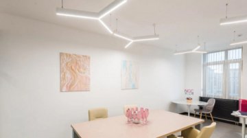 Подвесной светодиодный светильник Siled Trio-Star-Prof 7370454