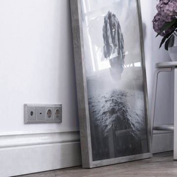 Рамка Werkel Antik на 4 поста матовый хром WL07-Frame-04 4690389145698