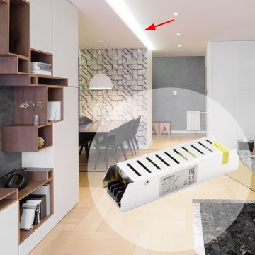 Блок питания OGM 12V 75W IP20 6,5A PS3-48