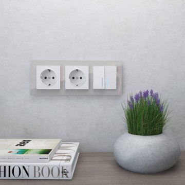 Рамка на 3 поста Werkel Favorit дымчатый W0031117 4690389159862