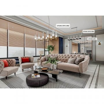 Бра Crystal Lux OTONO AP2 BRASS/TRANSPARENTE