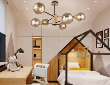 Потолочная люстра Seven Fires Rino 66763.01.86.06