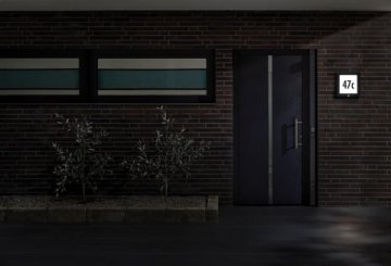 Уличный настенный светодиодный светильник Paulmann Panel Bewegungsm 94254