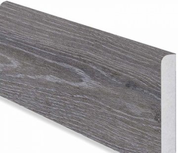 Кварцевый плинтус Fargo Comfort 379-1 Дуб Серый Иней