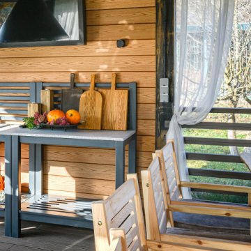 Розетка влагозащищенная с заземлением с защитной крышкой и шторками Werkel Gallant графит рифленый W5071204 4690389164606