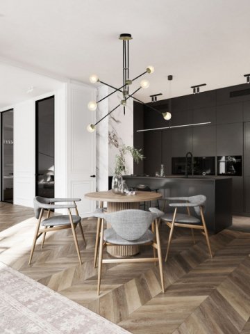 Подвесная люстра Milosh Tendence 0701CL-6BK