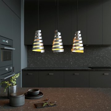 Подвесной светильник Eurosvet Storm 50058/3 серебро