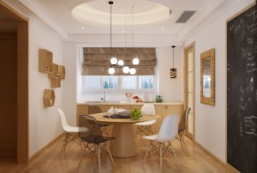 Зеркало Runden Дубовые планки V20083