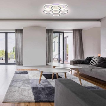 Потолочная светодиодная люстра Escada Centauri 10263/8LED BL