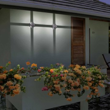 Уличный настенный светодиодный светильник Novotech Street Calle 358464