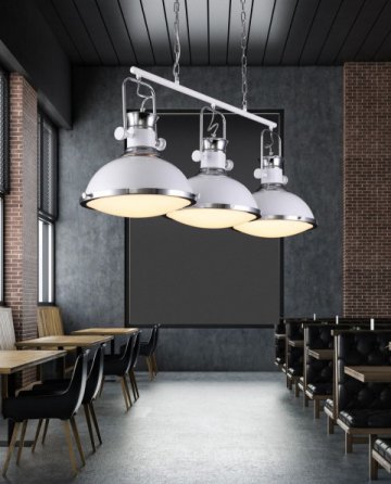 Подвесная люстра Lumina Deco Batore LDP 274-3 WT