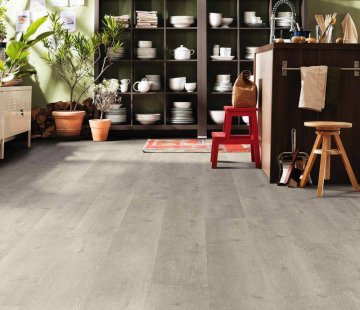 Ламинат Haro Tritty 200 Aqua Gran Via 4V 541578 Дуб Бергамо ceребристо-серый