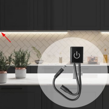 Выключатель бесконтактный Apeyron с ИК-датчиком 12/24V 04-07