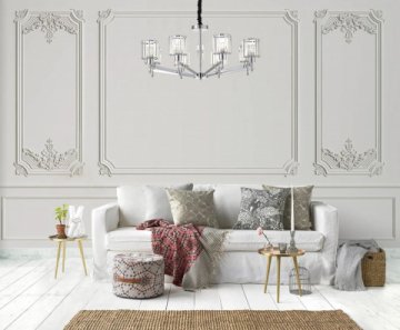 Подвесная люстра Escada Premium Line 691/8S (Chrome)